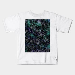 Colorful 345 by Kristalin Davis Kids T-Shirt